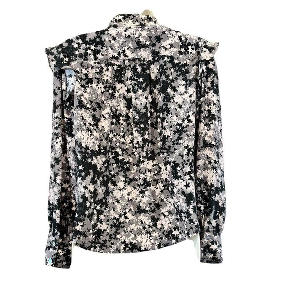 Catherinegee Franka 100% Silk Blouse in Starshower NWT Size X-Small - Picture 5 of 8